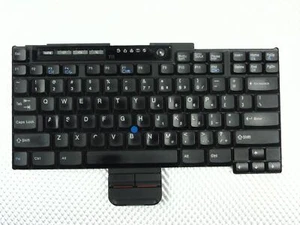IBM T21 Laptop US Keyboard Black - FRU 02K4951/ 02K4970 - Picture 1 of 12