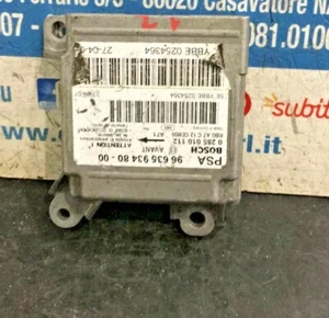 Piezas de Repuesto Utiliza, ECU Airbag PEUGEOT 207 , Código: 0285010112 Bosch - Imagen 1 de 3