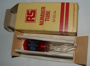 RS 58-633-0A Number / nixie tube  OA 58633A - Picture 1 of 4