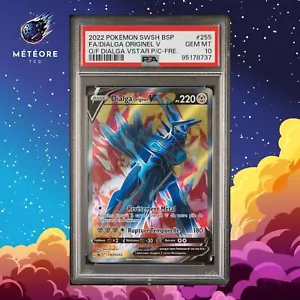 Carte Pokemon Dialga V SWSH255 PSA 10 Promo Épée & Bouclier Français - Bild 1 von 2