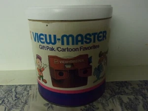 Vtg. 1970s GAF ViewMaster Gift Pak Cartoon Favorites Stock #2351 CONTAINER ONLY - Picture 1 of 11