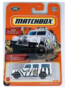Matchbox 1965 Land Rover Gen II  [white/black] 45/100 - Picture 1 of 1