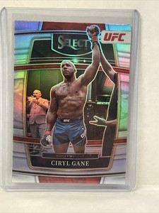 2022 Select UFC Prizms Silver Concourse #47 Ciryl Gane