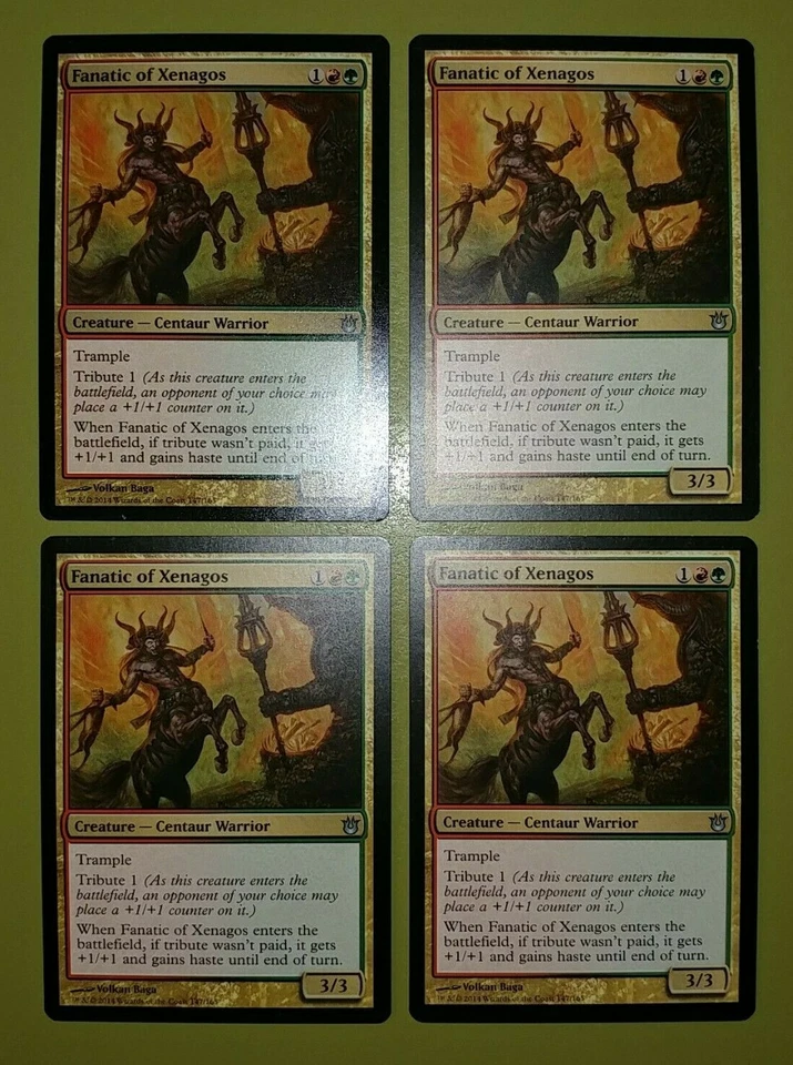 Fanatic of Xenagos x4 Born of the Gods 4x Playset Magic the Gathering MTG - Image 1 of 1