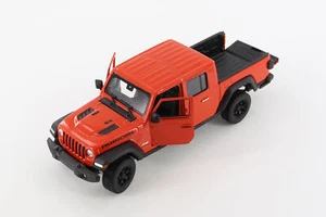 2020 JEEP GLADIATOR ORANGE PICKUP TRUCK 1/27 DIECAST CAR WELLY 24103 - Picture 1 of 6