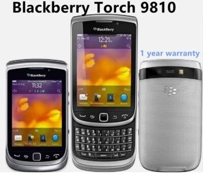 100% Original Blackberry Torch 9810 Unlocked GSM HSPA OS 7 Slider SmartPhone - Image 1 of 4