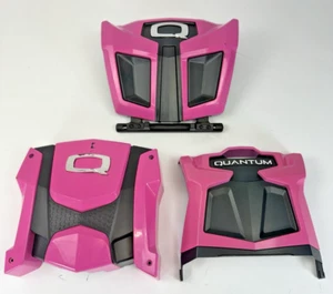 Quantum 2.0 Q6 Pink Edge Power Wheelchair Battery & Dust Shroud Covers - Picture 1 of 17