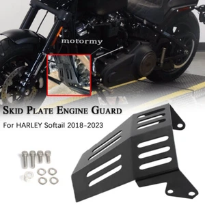 Lower Engine Plate Chassis Skid Plate Guard For Softail Fat Bob 114FXFBS 2018-23 - Bild 1 von 9