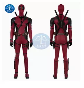 Deadpool 3 Cosplay Jumpsuit Costume Wade Wilson Accessories Suit Lot Halloween - Bild 1 von 16