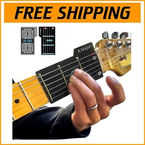 Premium Guitar Chord Cards - Master 15 Chords for Electric & Acoustic Guitars - Picture 1 of 7