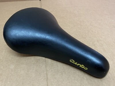 1998 Selle Italia Shortie Turbo Lady Padded Seat BMX Cycling Black GT01386 - Image 1 of 4