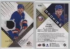 2016-17 SP Game Used Authentic Rookies Gold Material /399 Ryan Pulock Rookie RC