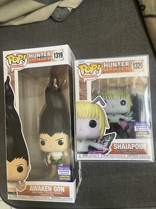 Hunter x Hunter - Awaken Gon (SDCC) & Shaiapouf Funko Pop Bundle - Picture 1 of 8