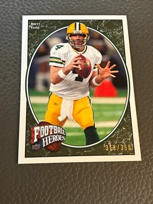2008 Upper Deck Heroes Brett Favre card #6 - Packers - Image 1 of 2