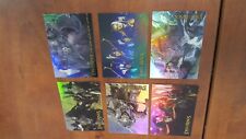 Lord of the Rings LOTR Collectible Cards ROTK & TT 300+ Base cards w/6 Holo Foil