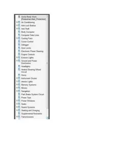 Chevrolet Malibu 2017 Color Wiring Diagram Schematic L4 1.5L Turbo pdf - Picture 1 of 1
