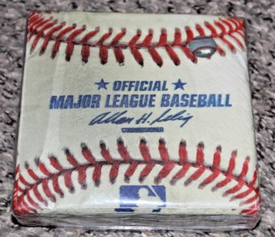 SERVILLETAS DE BÉISBOL MLB RAWLINGS 36 CT AMSCAN CÓCTEL DE 2 CAPAS Foto 1 de 3