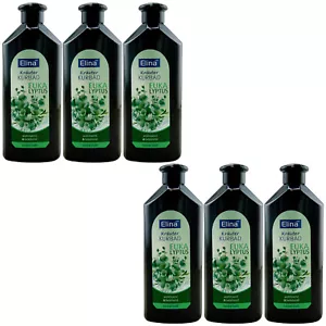 Elina Med Herbal Bath 6 x 500ml Soothing & Invigorating with Eucalyptus Oil - Picture 1 of 1