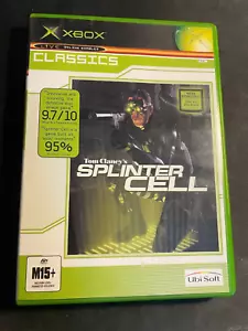 TOM CLANCY'S SPLINTER CELL | ORIGINAL MICROSOFT XBOX + MANUAL INCLUDED | PAL - Picture 1 of 3