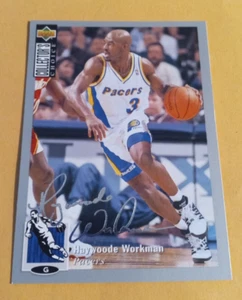 1994-95 Haywoode Workman Upper Deck Collectors Choice Silver Signature Card #109 - Picture 1 of 2