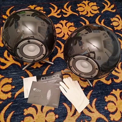Mission M-Sphere msphere Speakers Glossy Black  - Immagine 1 di 4