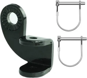 Enganche de acero de 12,2 mm para remolque Burley remolques para bicicletas para bebés accesorio de reemplazo niños - Imagen 1 de 2