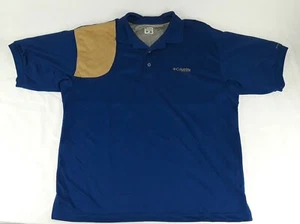 Columbia PFG BELÜFTET SCHIESSEN POLO GOLF SHIRT PFG BRAUN HERREN Medium - Bild 1 von 5