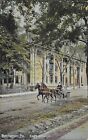 Eagle Hotel Bethlehem Pa With Horse And Buggy Out Front Vintage Postcard Unused