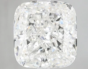 4.01 CT Cushion Cut Lab Grown Diamond Engagement Ring - Picture 1 of 2