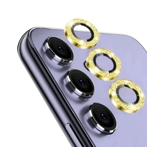 Diamond Camera Lens Glass Protector Rings Cap For Samsung Galaxy A54 A34 A14 A24 - Picture 1 of 13