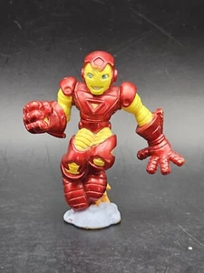 2006 Marvel Super Hero Squad Wave 2 IRON MAN Metallic Red Blast Off 3" Figur - Bild 1 von 7