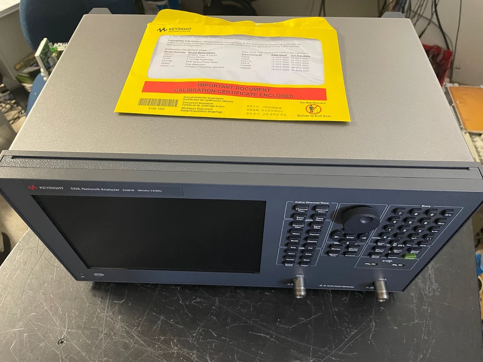 NEW Keysight E5061B 100 kHz - 1.5G GHz Network Analyzer w/ Opts 215/020/721/732 - Image 1 of 1