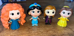 Disney Princess Funko Mystery Minis Figure Toy Bundle Anna Belle Merida Jasmine - Picture 1 of 18