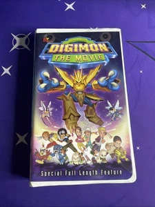 20th Century Fox Digimon The Movie VHS NTSC PG 2000 Animation Yamashita Buchholz - Foto 1 di 4