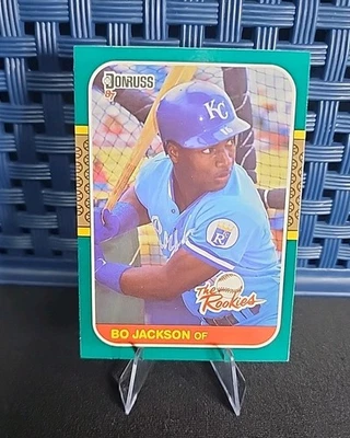 1987 Donruss The Rookies - Bo Jackson #14 (RC) - Image 1 of 2