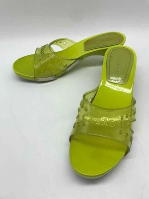Casadei Green Talla 7 Tacones de mula sin cordones Foto 1 de 4