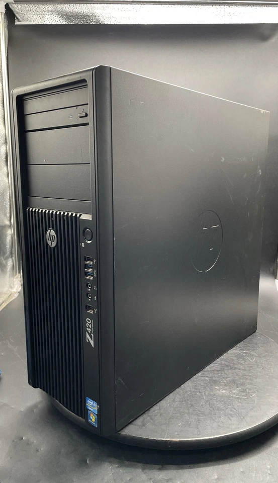 Computadora de escritorio empresarial HP Z420 Intel Xeon Workstation Tower sin disco duro Foto 1 de 4