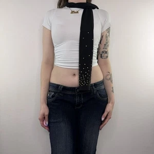 Y2K vintage studded scarf - Picture 1 of 3