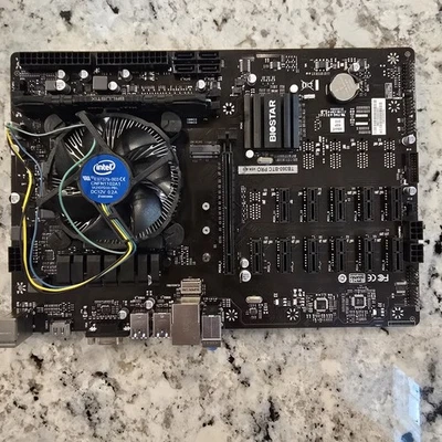 BIOSTAR TB360-BTC PRO VER 6.0 + CELERON 4930T + 8GB DDR4 + CPU COOLER - Image 1 of 4