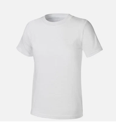 NEW Hanes T-shirt 5 Pk Shirt Top Boys L 14-16 Wicking Comfortsoft Tagless Set - Image 1 of 2