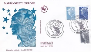 FRANCE 2008 FDC MARIANNE ET L'EUROPE YT 4228,4231 ET 4236 - Imagen 1 de 1