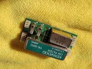 KENWOOD IF UNIT BOARD W/ CW FILTER YK 107C FOR KENWOOD TS 50S - Photo 1/3
