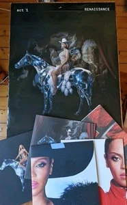 Beyonce Renaissance Collectors Edition Box Set 2LP 180g Vinyl Book Promo Poster - Picture 1 of 24