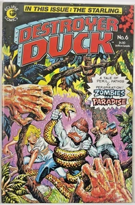 Destroyer Duck #6 Eclipse Comics 1984 - Buzz Dixon - Jerry Siegel - Bild 1 von 2