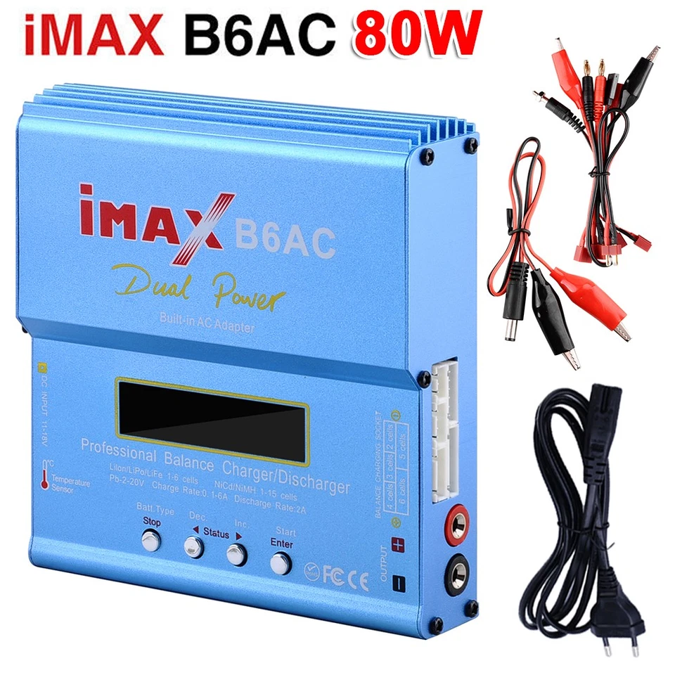 iMAX B6AC 80W Dual Power Professional balance Charger / Discharger