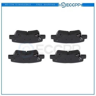 Rear Ceramic Brake Pads For Hyundai Accent Hyundai Veloster Kia Forte Kia Soul Foto 1 de 4