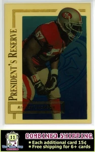 1996 Collector's Edge President's Reserve #169 Rickey Jackson 49ers /20000 - Picture 1 of 2