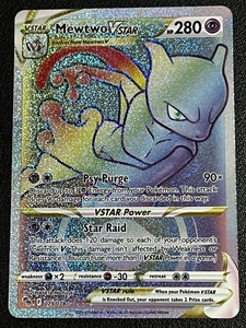 Pokemon Karte - Mewtwo VSTAR (Secret) 079/078 Pokémon GO Holo - Bild 1 von 2