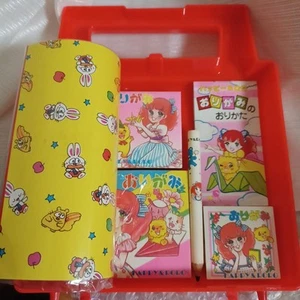 Retro Happy and Lolo Origami Land Showa Era Unopened Collectible Toy Set - Picture 1 of 11