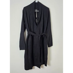 Nanette Lepore Pullover Cardigan Wickeloptik Neu mit Etikett Damen Small schwarz - Bild 1 von 6